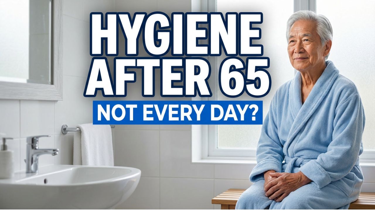 Hygiene after 65 follows a different rhythm - It’s not about showering every day or every week