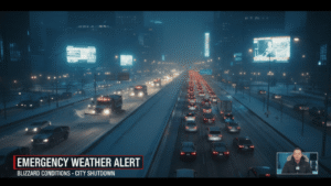 Official and confirmed, heavy snow is expected to begin late tonight as alerts warn of major disruptions and travel chaos