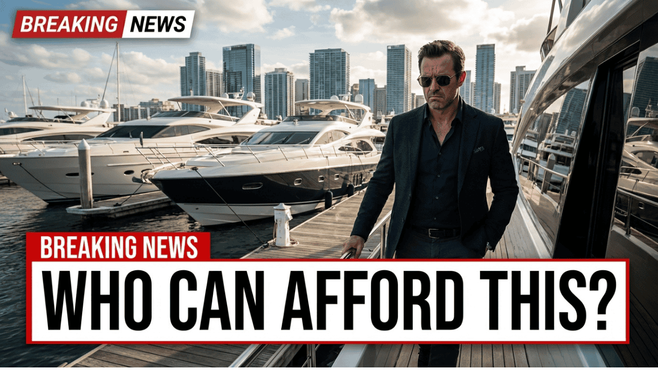 Moored for three years — this superyacht burned tons of diesel fuel to keep its multibillionaire owner cool