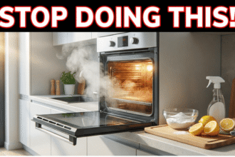 Cleaning the oven: one small trick to help it shine and smell fresh again